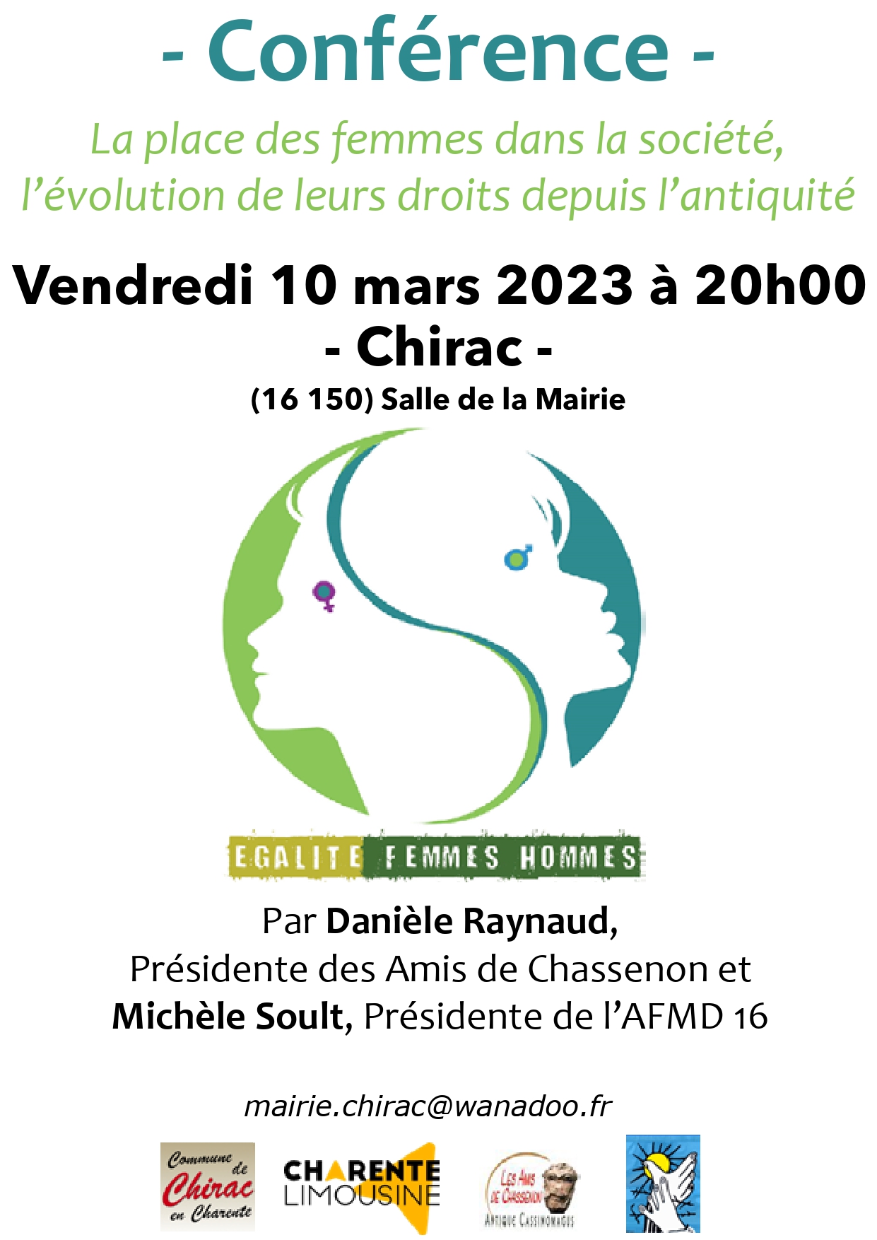 Conférence droits des femmes