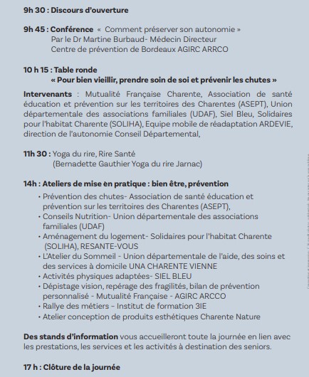 semaine bleue